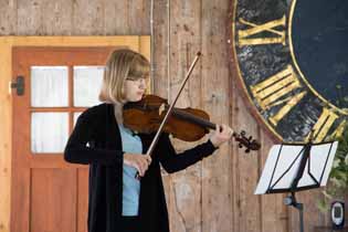 Concert at the 'Haus Tanne'